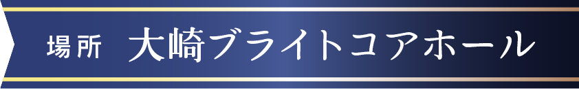 場所 大崎ブライトコアホール
