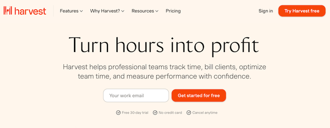 Harvest｜工数とコストをセットで管理したい場合